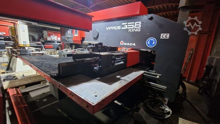Punching and nibbling machine Amada Vipros 358 KING full automated