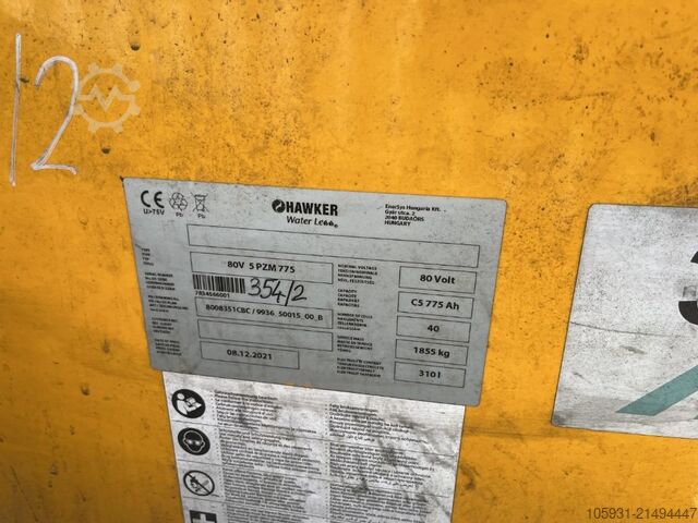 Elektro 4 Rad-Stapler Jungheinrich EFG535k