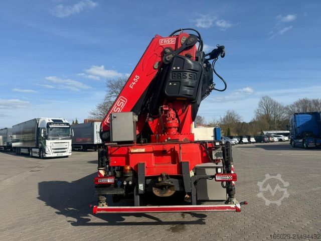 LKW mit Pritsche (offen) VOLVO FH 500 6x2 Container Pritsche Fassi F455 Kran