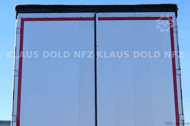 Open semitrailer with tarp SCHWARZMÜLLER SPA 3/E Pritsche Plane Liftachse SAF-Achsen