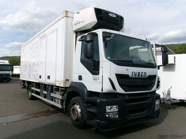 Refrigerated truck IVECO Stralis 310 AD 190S/FPD*LBW*2x Seitentür*Carrier