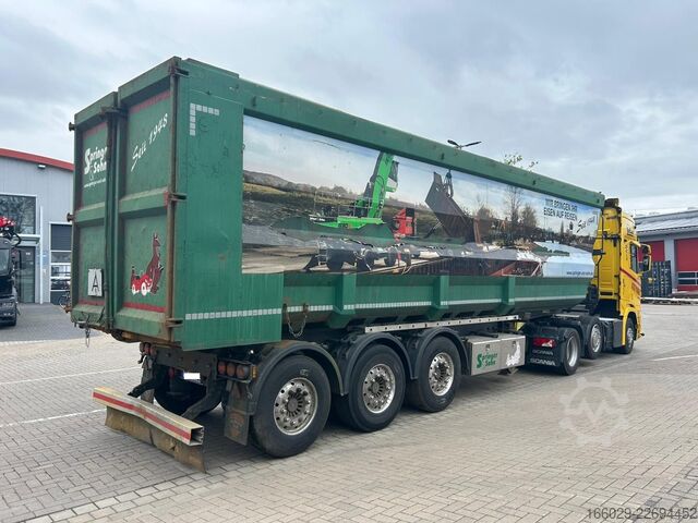 Tipper semitrailer KEMPF SKM 35/3 Stahl Kipper