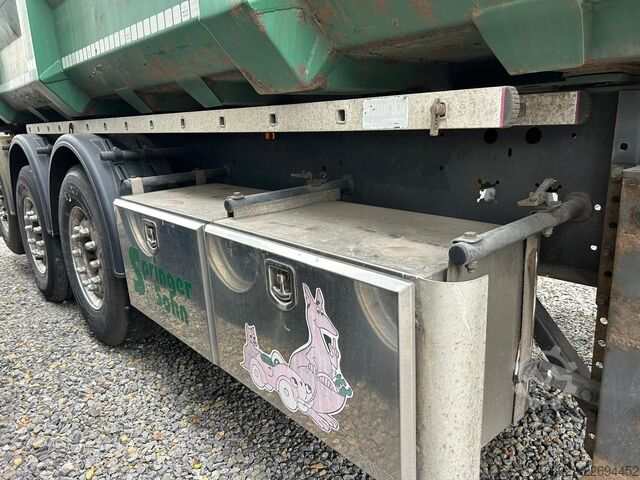 Tipper semitrailer KEMPF SKM 35/3 Stahl Kipper