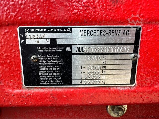 Sonstige MERCEDES-BENZ SK 1224 LF Doka/ 16/12 / 4x4/ Schlingmann
