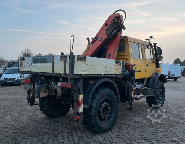 LKW mit Pritsche (offen) UNIMOG U 5000 Doka Pritsche/ PK 10.502 A/ AC/ AHK/ EU 3