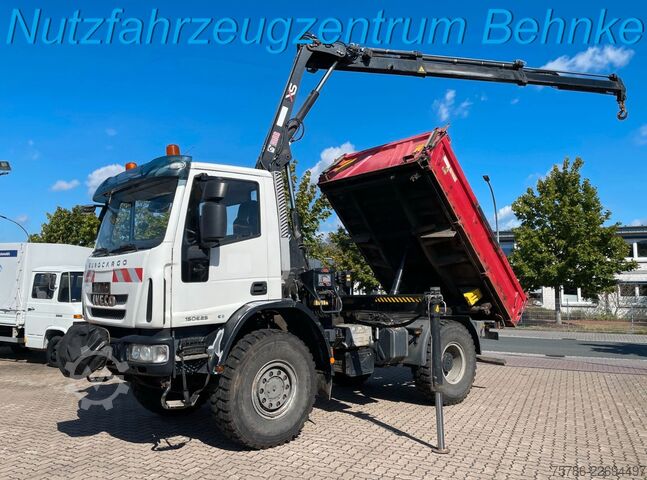 Sonstige IVECO EuroCargo ML 150E25/ 4x4/ Hiab+FB+5/6/ AC/ Winde