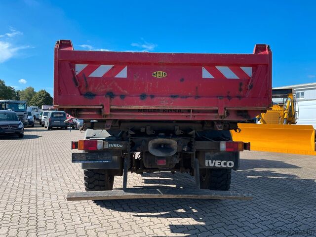 Sonstige IVECO EuroCargo ML 150E25/ 4x4/ Hiab+FB+5/6/ AC/ Winde