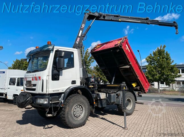 Sonstige IVECO EuroCargo ML 150E25/ 4x4/ Hiab+FB+5/6/ AC/ Winde