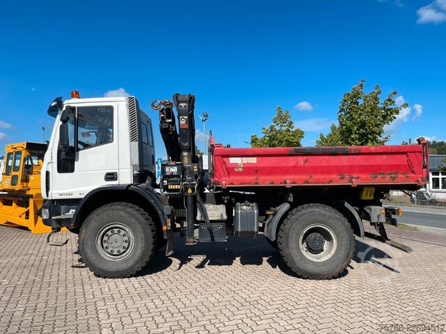 Sonstige IVECO EuroCargo ML 150E25/ 4x4/ Hiab+FB+5/6/ AC/ Winde