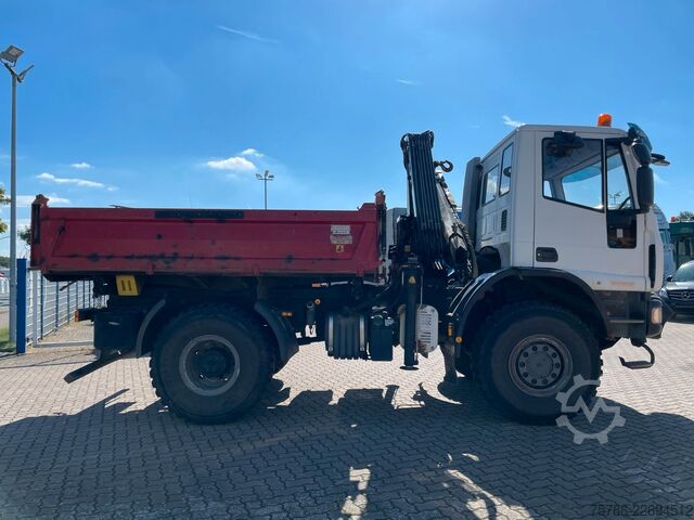 Sonstige IVECO EuroCargo ML 150E25/ 4x4/ Hiab+FB+5/6/ AC/ Winde