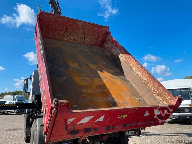 Sonstige IVECO EuroCargo ML 150E25/ 4x4/ Hiab+FB+5/6/ AC/ Winde