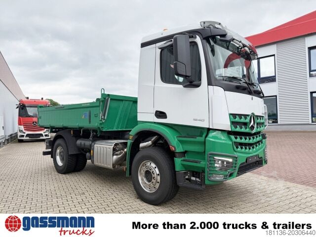 Tipper truck Mercedes-Benz Arocs 1840 K 4x2, MultimediaCockpit,
