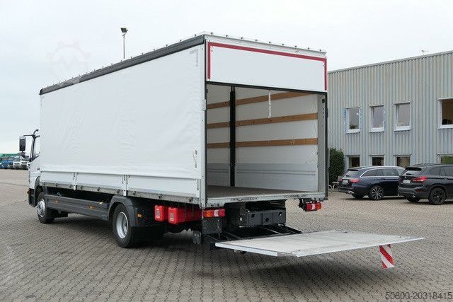 LKW mit Pritsche & Plane MERCEDES-BENZ 1521 L Atego 4x2, LBW, Schiebeplane, Klima, Luft