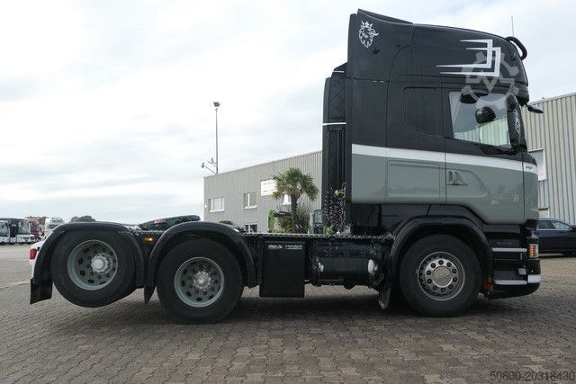 Standard tractor unit SCANIA R 580 6x2, Retarder, Klima, Hydr., Voll-Luft