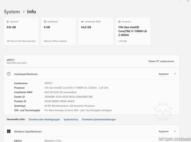 Messsystem Artec Leo Artec Leo 3D-Scanner