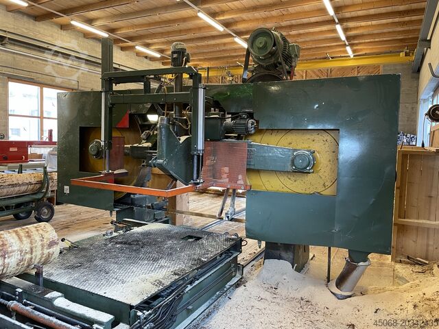 Horizontale Blockbandsäge BÖGLI ARL150