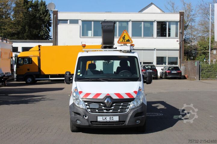 Lkw-Arbeitsbühne Renault Master  Bühne KLUBB 11m   2 Personen Korb 200kg