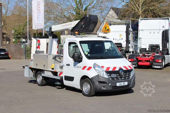 Lkw-Arbeitsbühne Renault Master  Bühne KLUBB 11m   2 Personen Korb 200kg