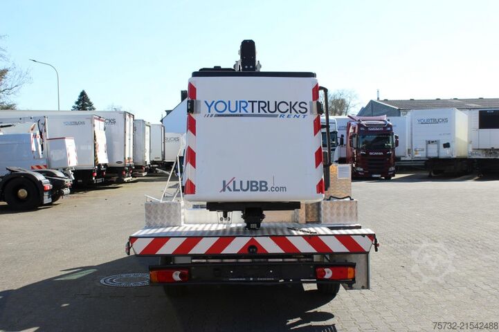 Lkw-Arbeitsbühne Renault Master  Bühne KLUBB 11m   2 Personen Korb 200kg