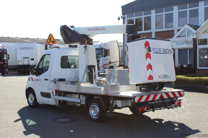 Lkw-Arbeitsbühne Renault Master  Bühne KLUBB 11m   2 Personen Korb 200kg