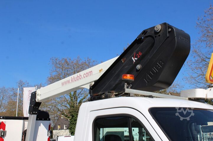 Lkw-Arbeitsbühne Renault Master  Bühne KLUBB 11m   2 Personen Korb 200kg