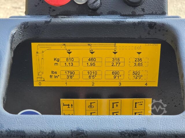 Kran Hyva HA 10 E2 Nieuwe kraan voor op bestelwagen!! SPR...