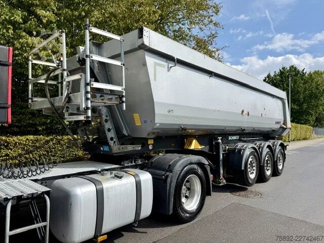Kipper Schmitz Cargobull SGF S3/Stahlmulde/Liftachse/27m³
