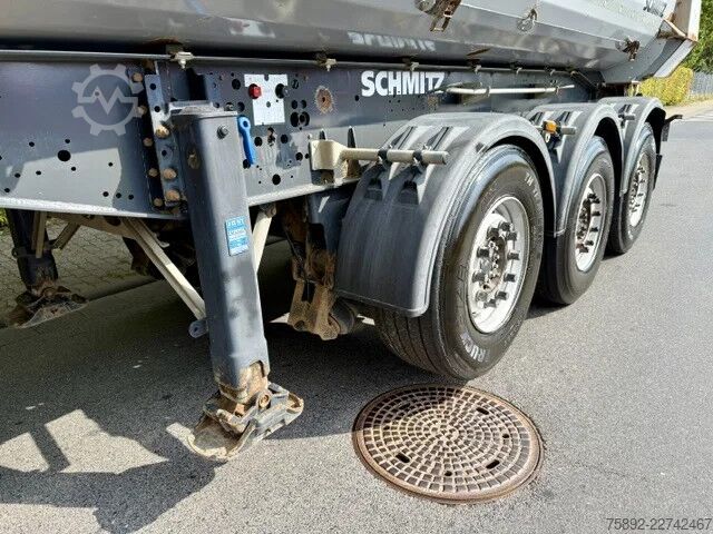 Kipper Schmitz Cargobull SGF S3/Stahlmulde/Liftachse/27m³
