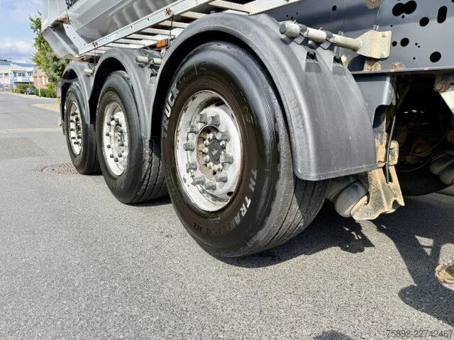 Kipper Schmitz Cargobull SGF S3/Stahlmulde/Liftachse/27m³