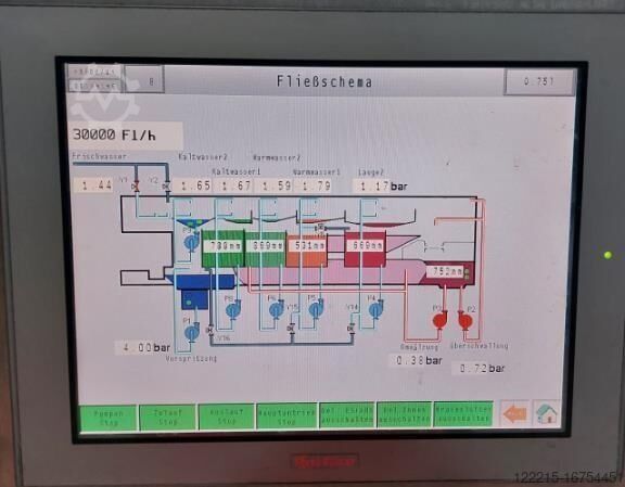 GM Gera ARCADE GEL 6 RV1-VL 362/110-30 Bottle Washer (2010) GM Gera Flaschenreinigungsmaschine