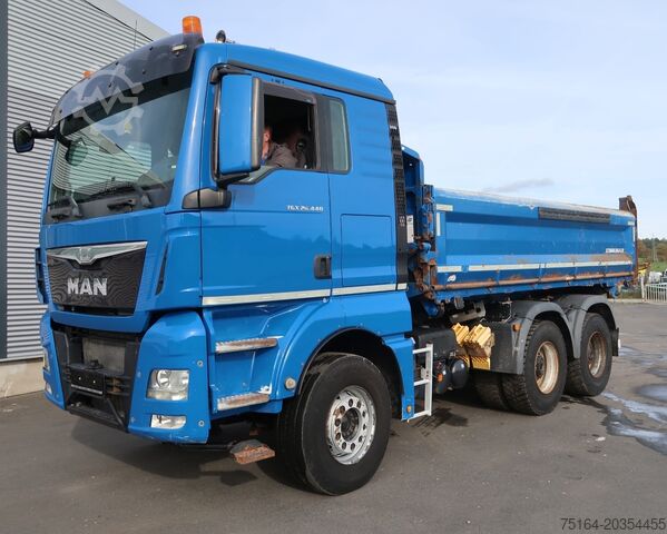 Dreiseitenkipper LKW MAN TGX 26.440 BB 6x4 Bordmatik