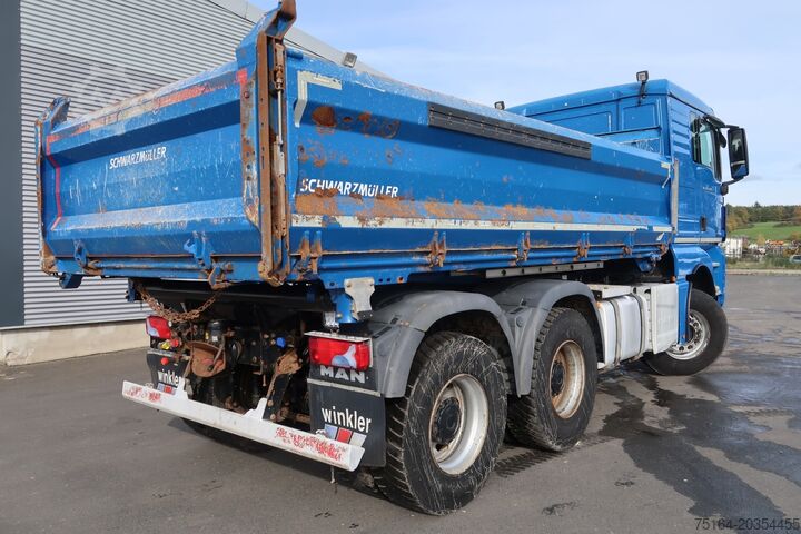 Dreiseitenkipper LKW MAN TGX 26.440 BB 6x4 Bordmatik