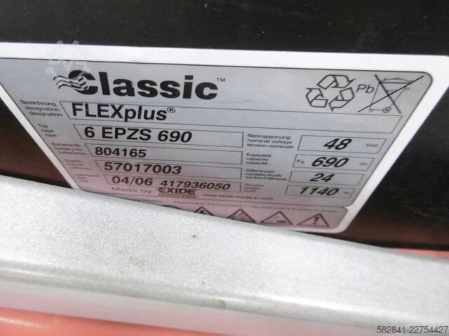 Electric 3-wheel forklift BT C3E200