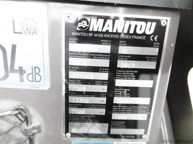 Telehandlers MANITOU MT 1030 easy 75D