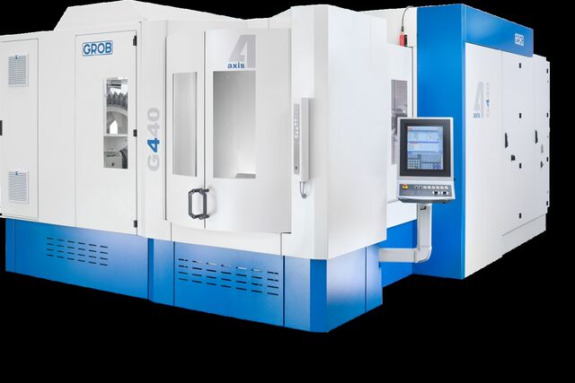 4-AXIS - HORIZONTAL - MACHINING CENTER GROB-WERKE G440
