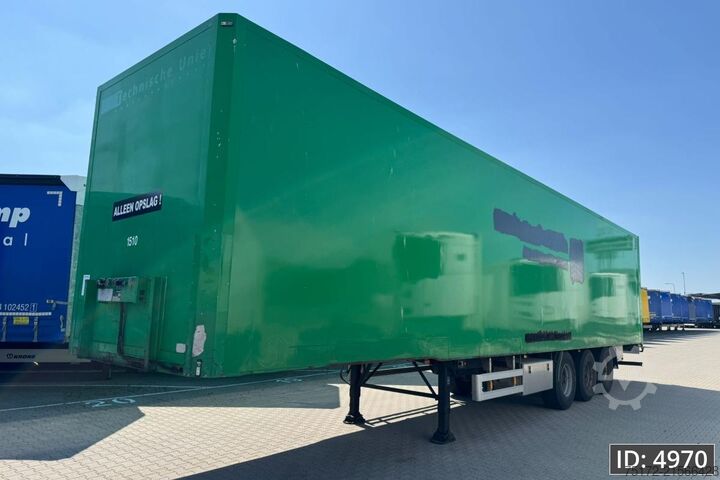 Suitcase Van Eck PT-3 / BPW Drum / Roll up door