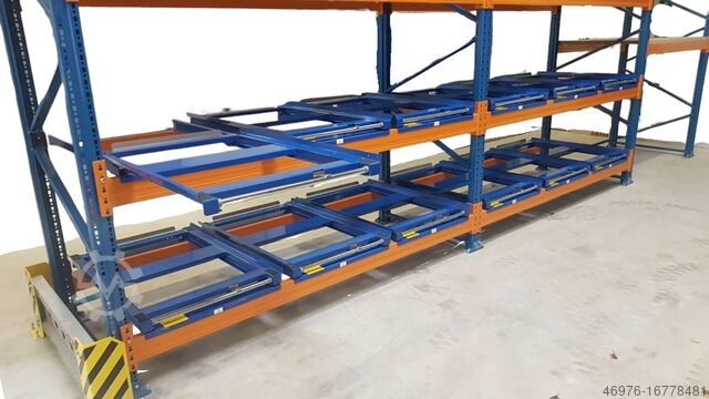 Hochregallager Palettenregal Regal Auflage-Schubfach Palettenschublade