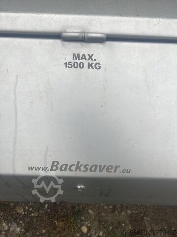 Palox Tipper 1700 mm 220V battery Backsaver 