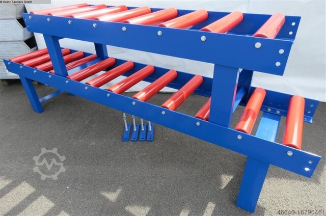 Roller tracks / stop systems SANDERS 3000 x 600 mm