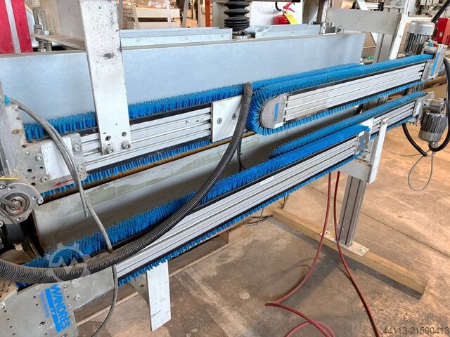 BÜRSTENMASCHINE + BREITBANDSCHLEIFMASCHI WANDRES 