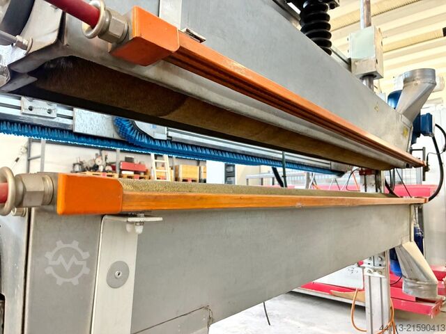 BÜRSTENMASCHINE + BREITBANDSCHLEIFMASCHI WANDRES 