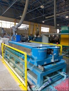 Single wall Pipe Line Extruder: Weber / Corrugator: Maintools Extruder: DS9 / Corrugator: Mt220/44