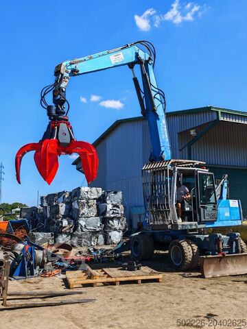 Orange Peel Scrap Grapple Multi Tine Mikron Hidrolik MHG5