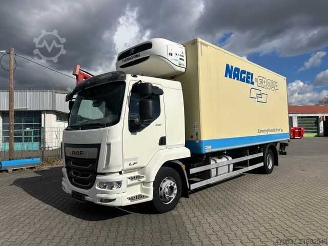 Kühlkoffer-LKW DAF LF 260 / Thermo King 1000 R Spectrum / LBW