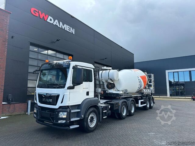 Mixer MAN TGS 33.460 6x4 +Mixeroplegger 12 m3 Euro 6