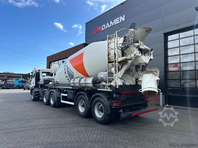 Mixer MAN TGS 33.460 6x4 +Mixeroplegger 12 m3 Euro 6