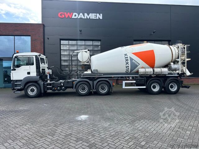 Mixer MAN TGS 33.460 6x4 +Mixeroplegger 12 m3 Euro 6