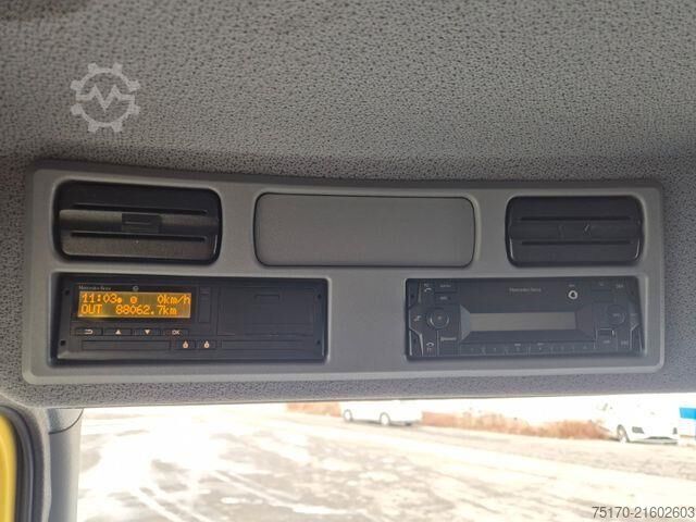 Suitcase Mercedes-Benz Atego 816 4x2 Möbelkoffer 3 Sitze