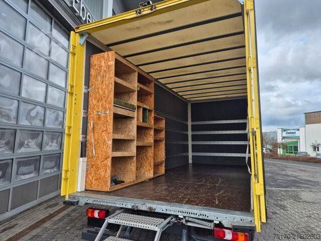 Suitcase Mercedes-Benz Atego 816 4x2 Möbelkoffer 3 Sitze