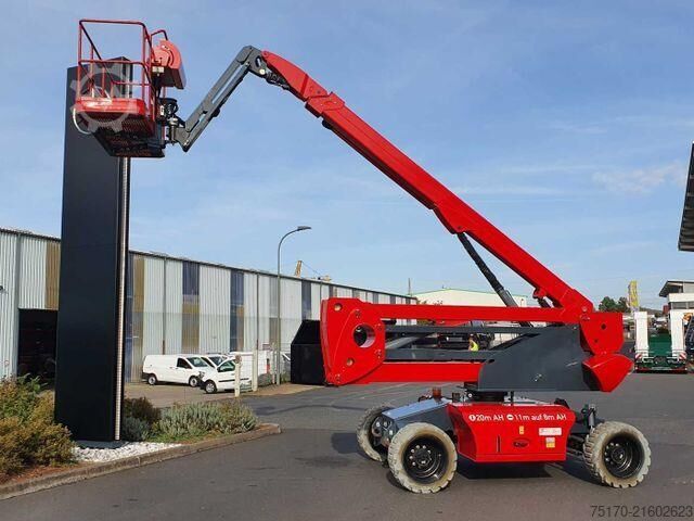 Gelenkteleskoparbeitsbühne Dingli Magni GTBZ20AE 4x4 /20,2m / 327h /Elektro